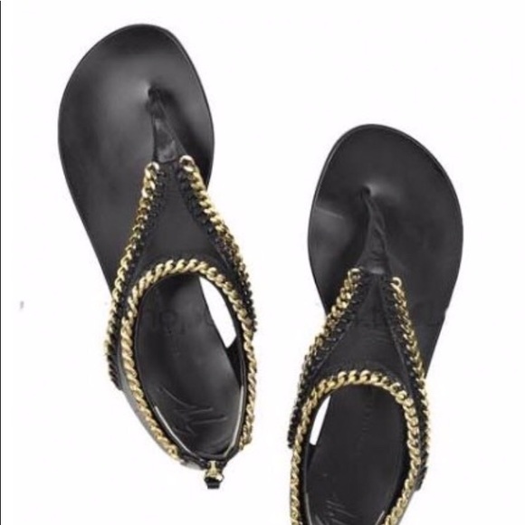 Giuseppe Zanotti chain link sandal - Picture 1 of 4